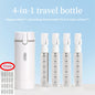 Stax™ 4 In 1 Travel Dispenser Portable Travel Bottles
